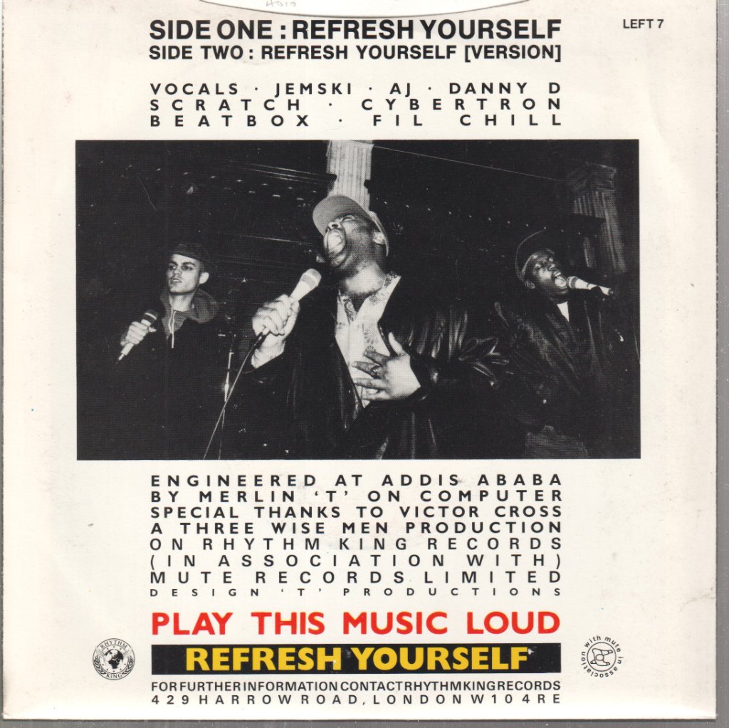Three Wise Men (Dance) - Refresh Yourself - 7 Inch