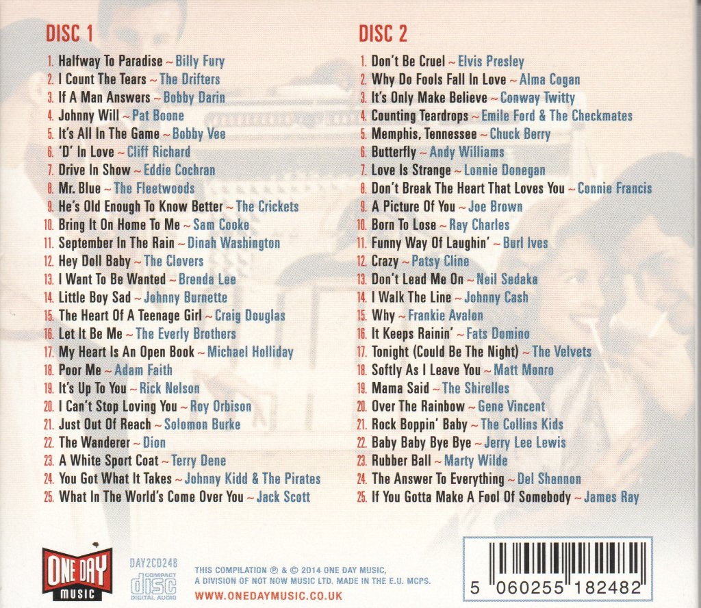Various Artists - Halfway To Paradise - Double Cd