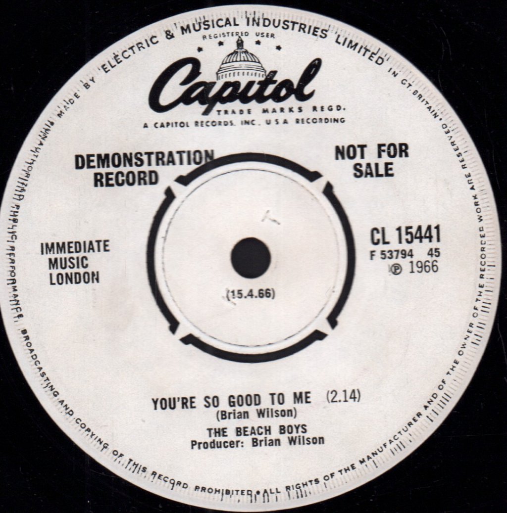 Beach Boys - Sloop John B - 7 Inch