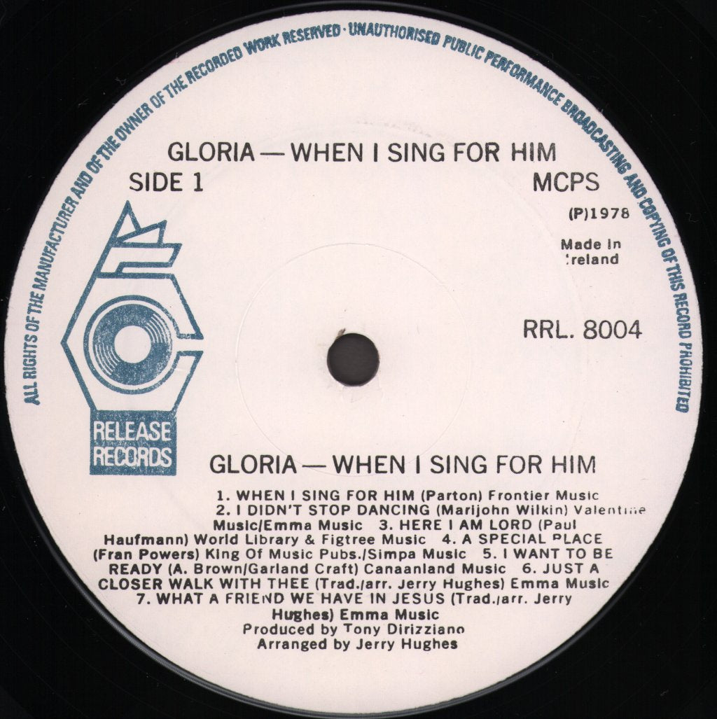 Gloria - One Day At A Time - Lp
