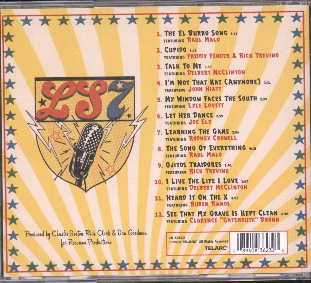 Los Super Seven - Heard It On The X - Cd