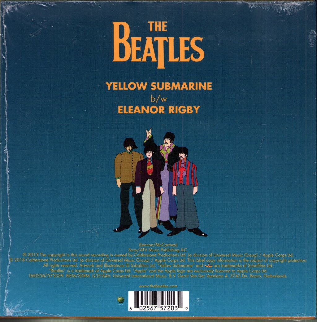 Beatles - Yellow Submarine - 7 Inch