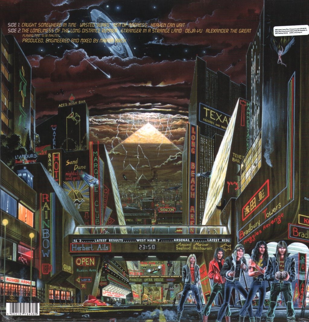 Iron Maiden - Somewhere in Time - Lp