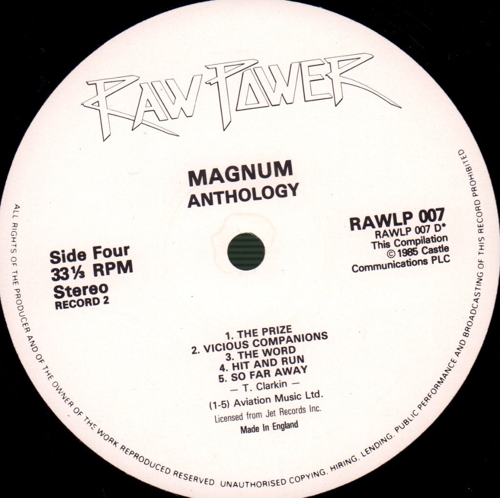Magnum - Anthology - Double Lp