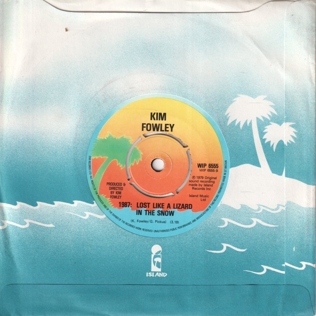 Kim Fowley - 1989 Waiting Around For The Next Ten Years - 7 Inch