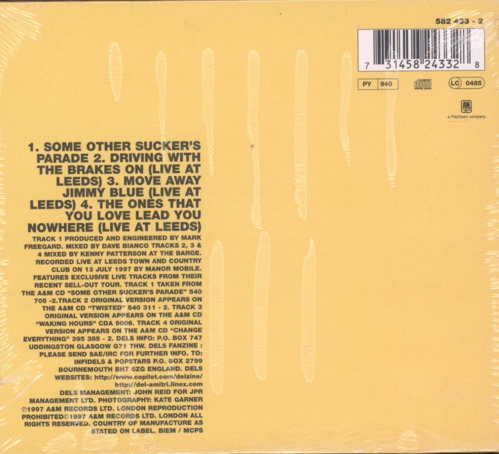 Del Amitri - Some Other Suckers Parade - Cd