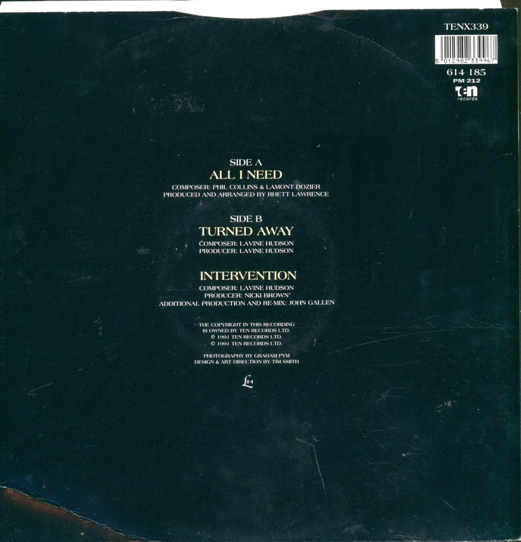 Lavine Hudson - All I Need - 12 Inch