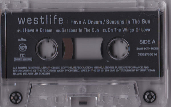 Westlife - I Have A Dream / Seasons In The Sun - Cassette