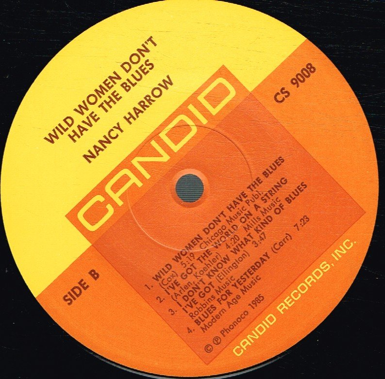 Nancy Harrow - Wild Women Don't Have The Blues - Lp