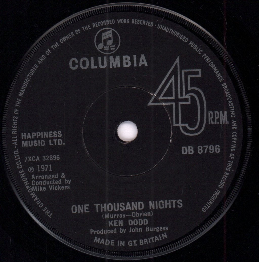 Ken Dodd - When Love Comes Round Again - 7 Inch