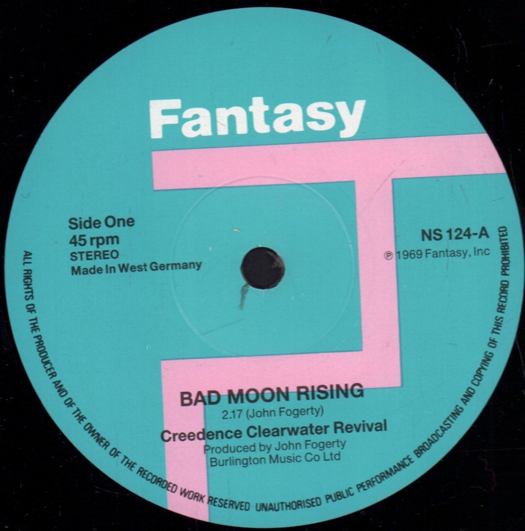 Creedence Clearwater Revival - Bad Moon Rising - 7 Inch