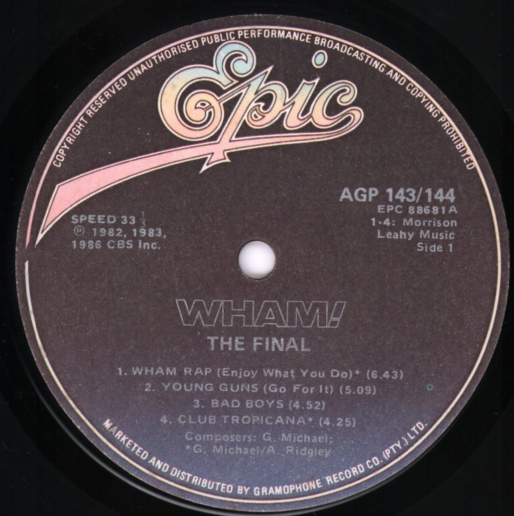 Wham - Final - Double Lp