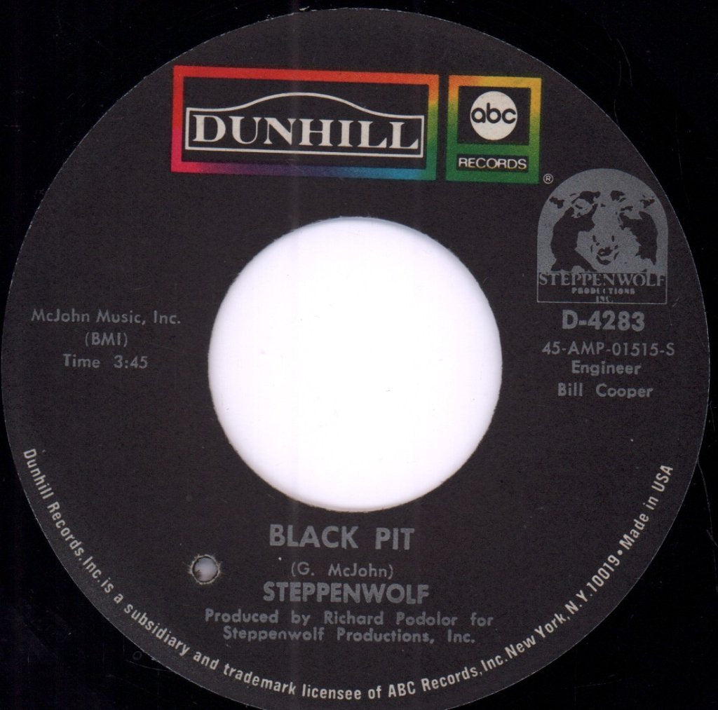 Steppenwolf - Ride With Me - 7 Inch