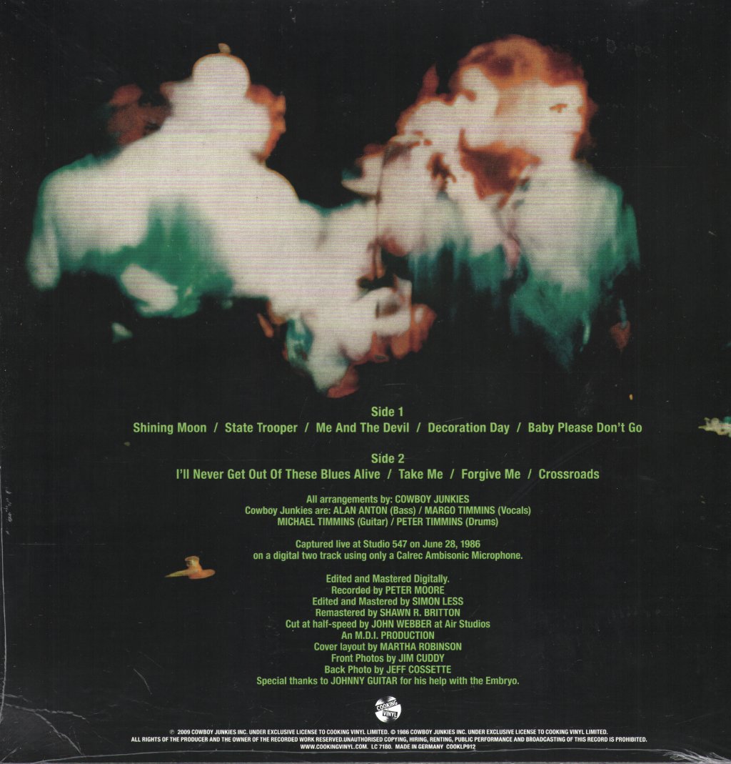 Cowboy Junkies - Whites Off Earth Now!! - Lp