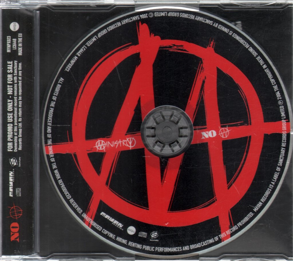Ministry - No "W" - Cd