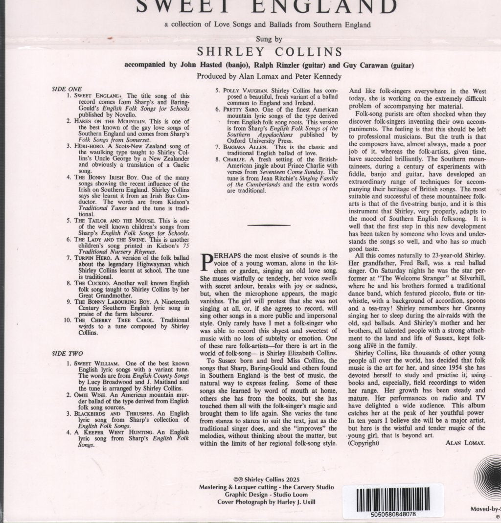 Shirley Collins - Sweet England - Lp