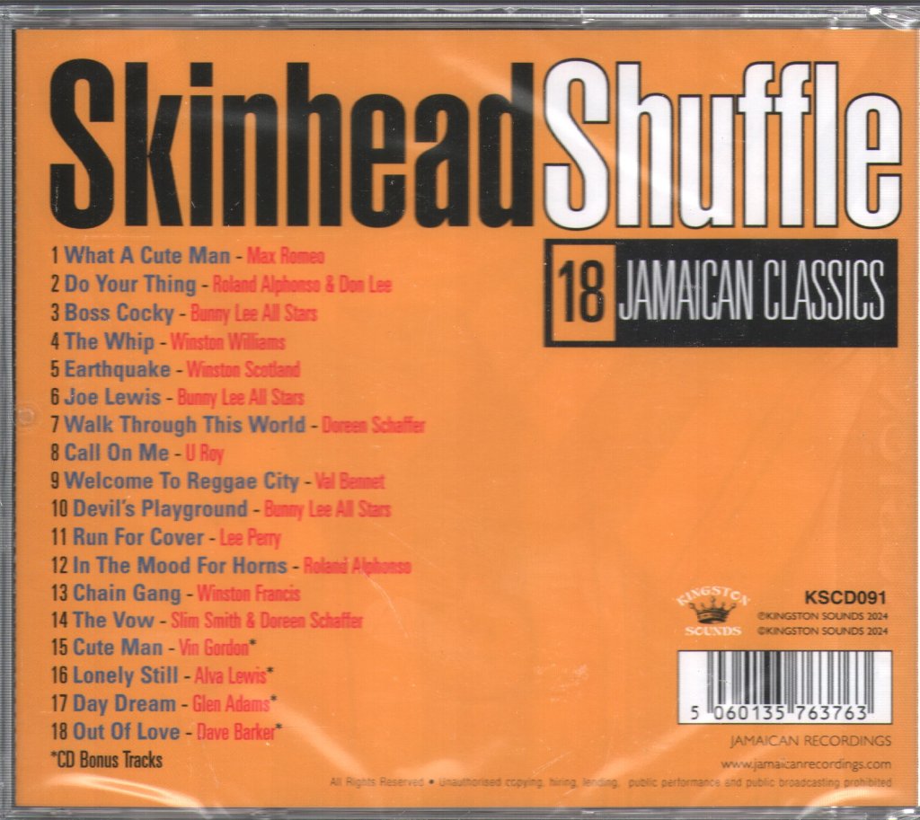 Various Artists - Skinhead Shuffle - Cd