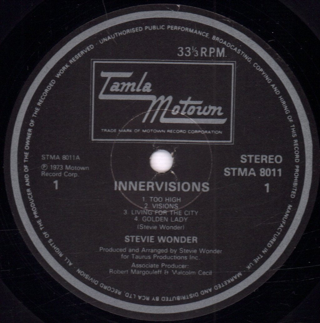 Stevie Wonder - Innervisions - Lp