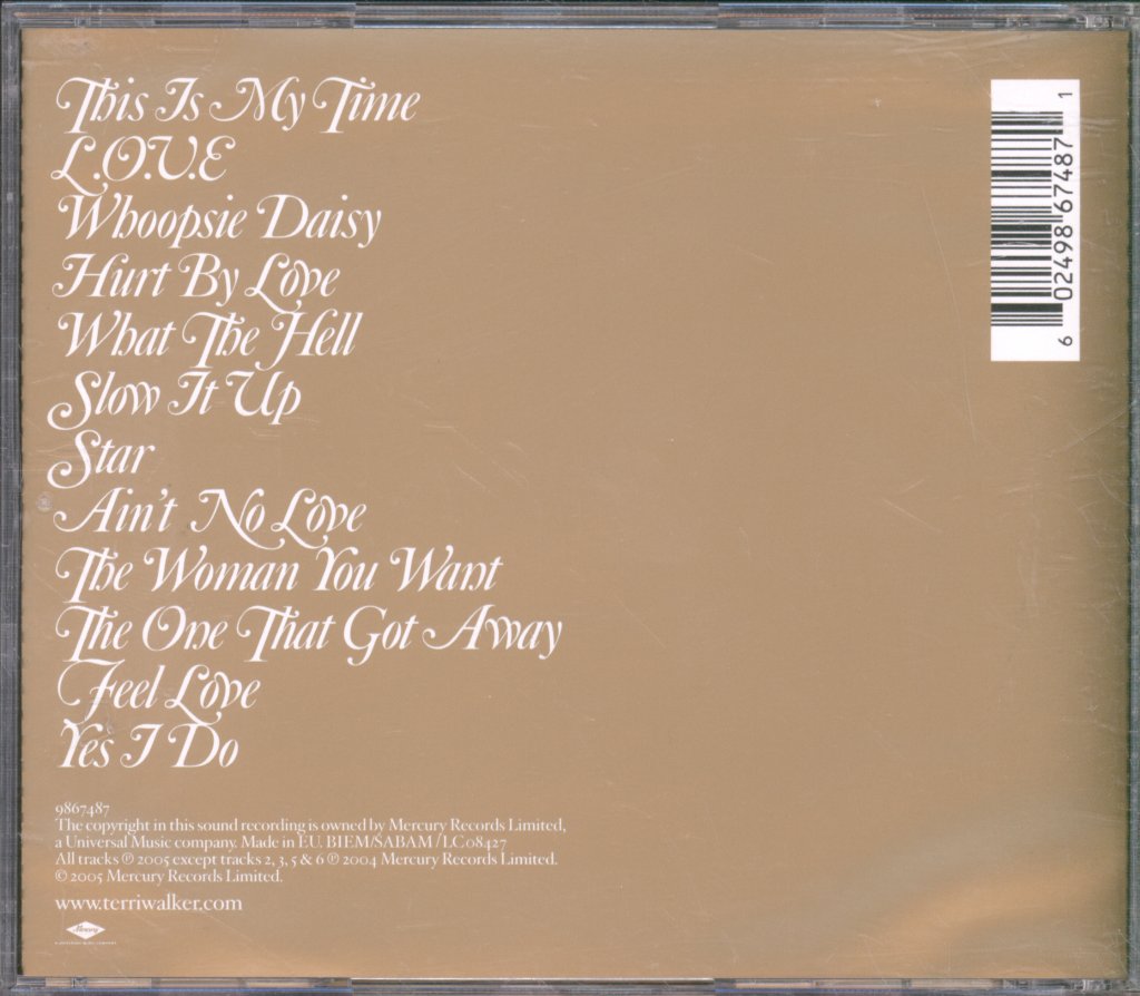 Terri Walker - L.O.V.E - Cd