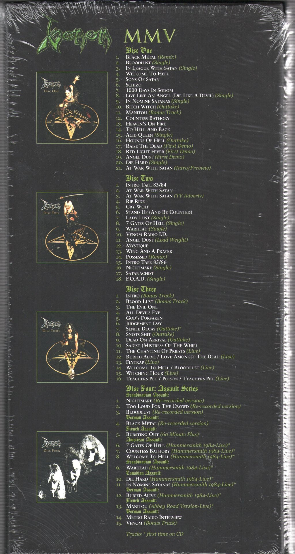 Venom - MMV - Box Set