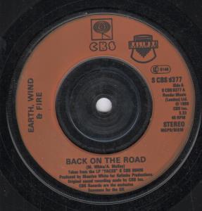 Earth Wind And Fire - Back On The Road - 7 Inch