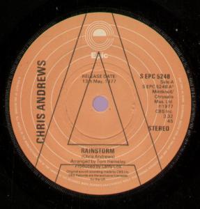 Chris Andrews - Rainstorm - 7 Inch