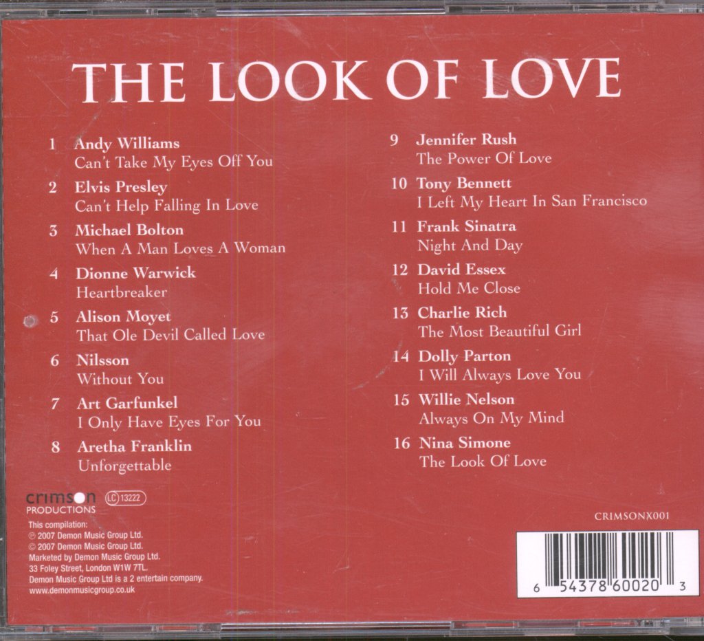 Various Artists - Look Of Love - Cd