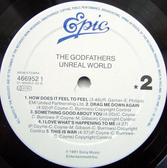Godfathers - Unreal World - Lp