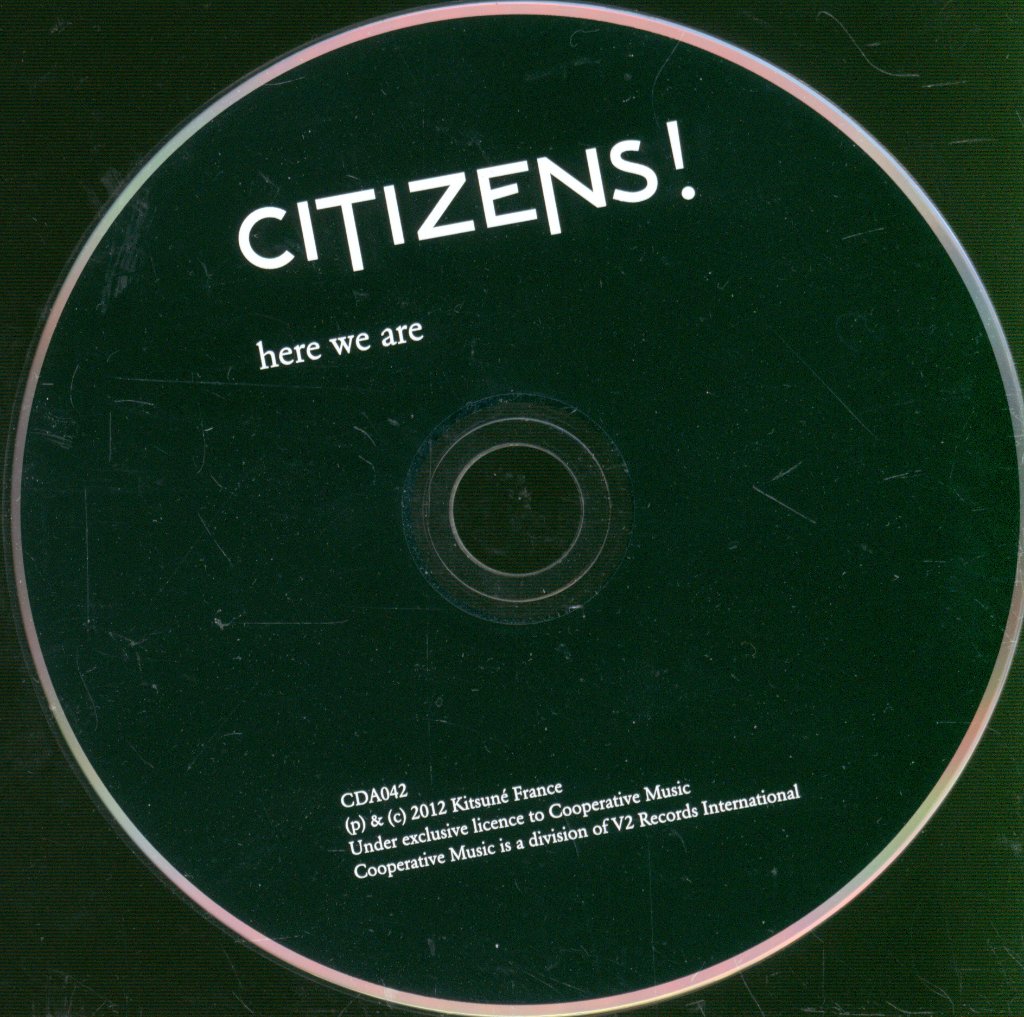 Citizens! - Here We Are - Cd