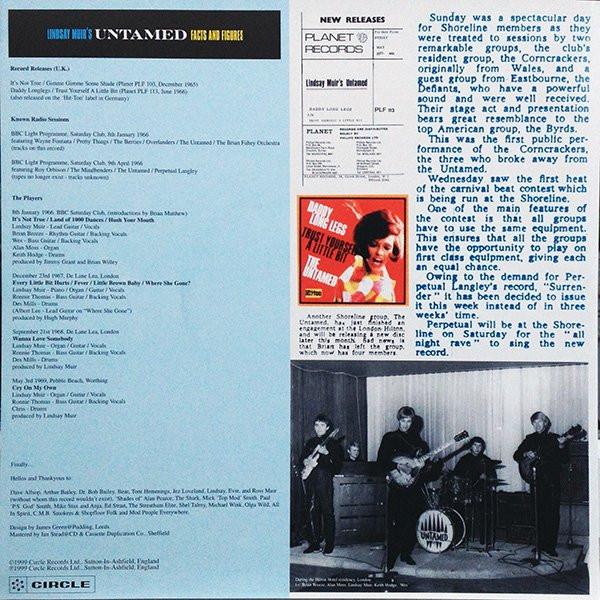 Lindsay Muir's Untamed - It's All True! - Lp