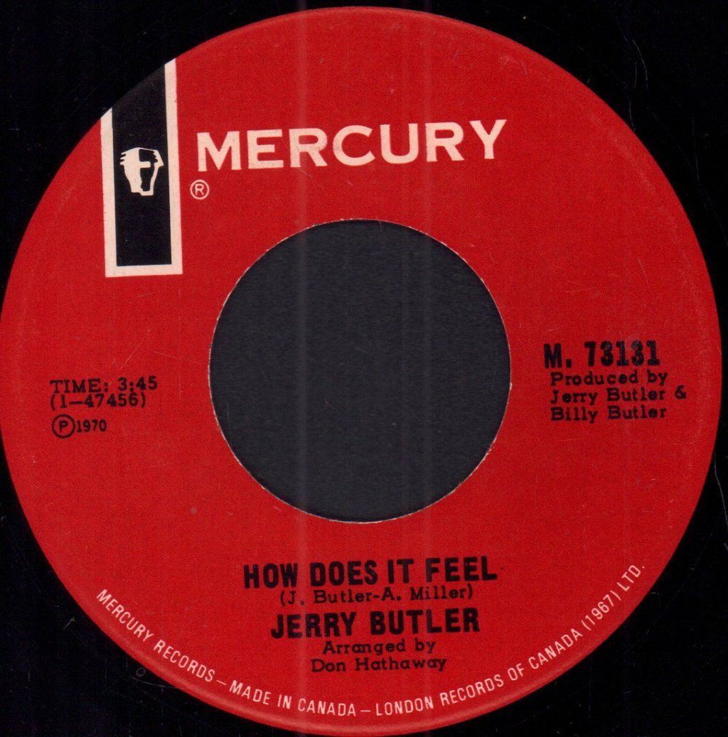Jerry Butler - Special Memory - 7 Inch