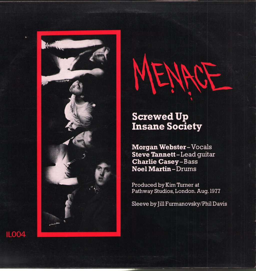 Menace (Punk Group) - Screwed Up - 12 Inch