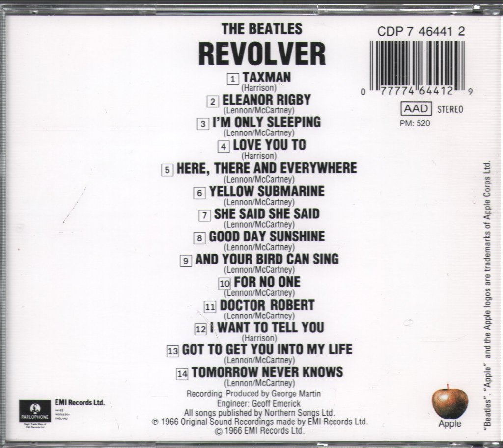 Beatles - Revolver - Cd