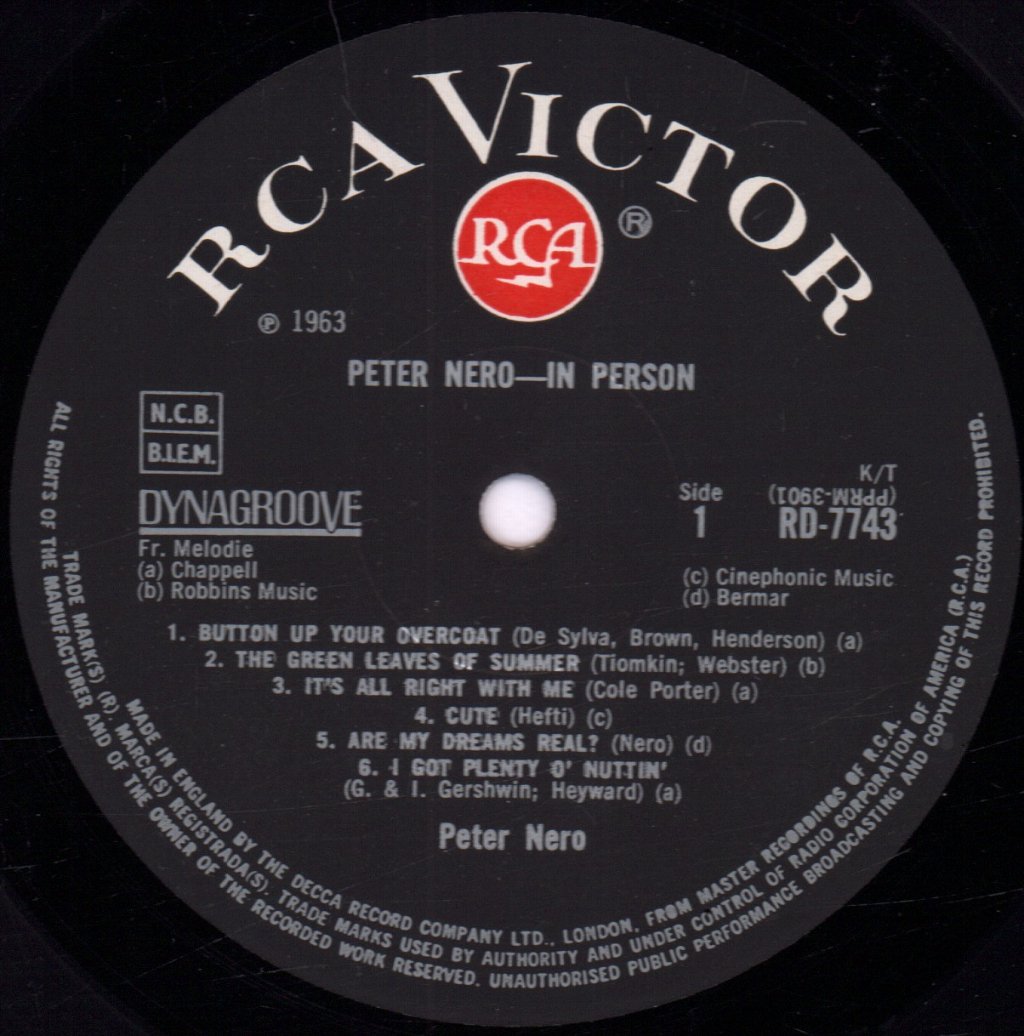 Peter Nero - In Person - Lp
