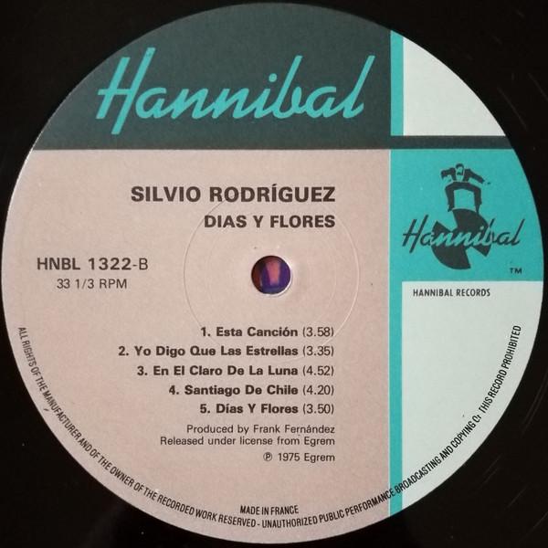 Silvio Rodriguez - Dias Y Flores - Lp