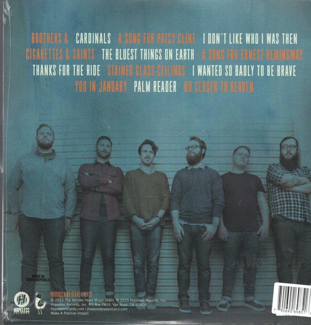 Wonder Years - No Closer To Heaven - Double Lp