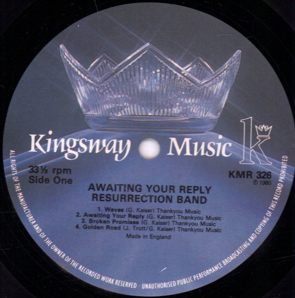 Resurrection Band - Awaiting Your Reply - Lp