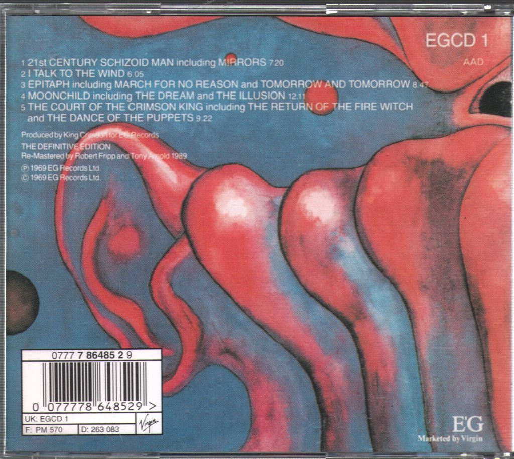 King Crimson - In The Court Of The Crimson King (An Observation By King Crimson) - Cd