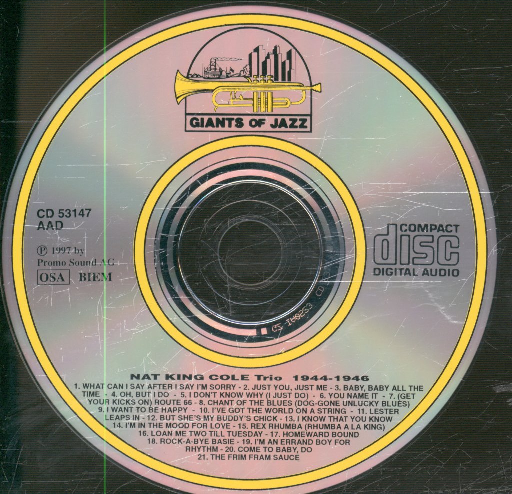 Nat King Cole Trio - Nat King Cole Trio 1945-1946 - Cd