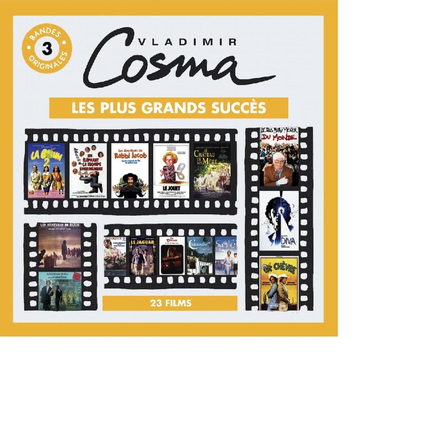 Vladimir Cosma - Les Plus Grands Succes Vol 3 - Cd
