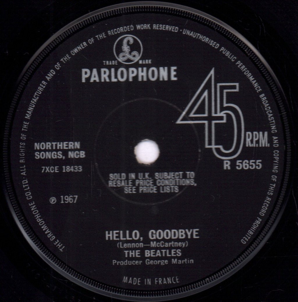 Beatles - Hello, Goodbye - 7 Inch