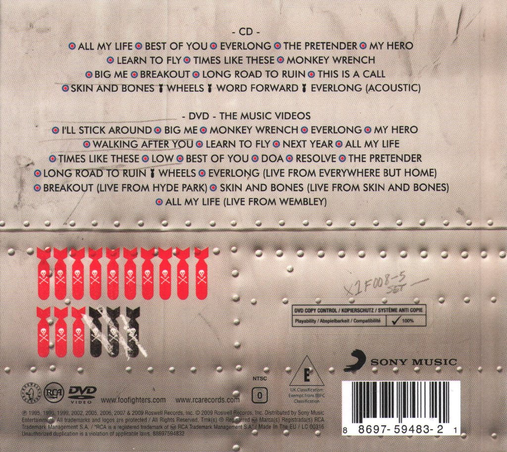 Foo Fighters - Greatest Hits - Cd/Dvd