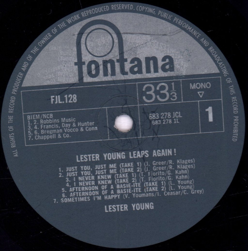 Lester Young - Leaps Again! - Lp