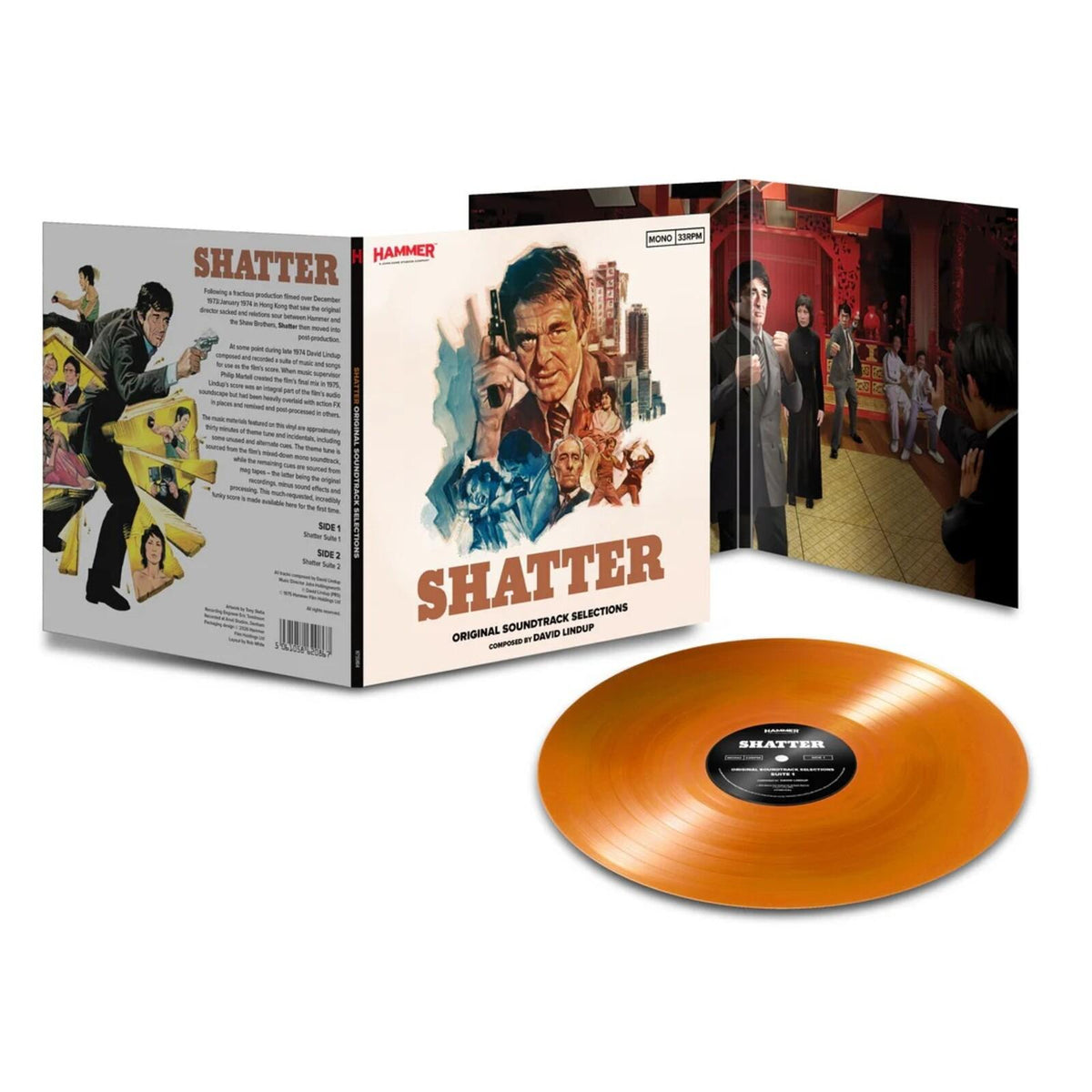 David Lindup - Shatter (Original Film Soundtrack) - Lp
