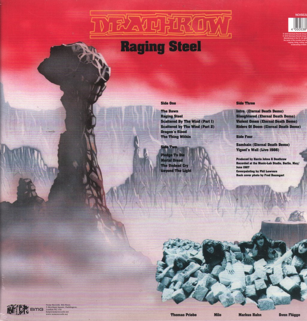 Deathrow - Raging Steel - Lp