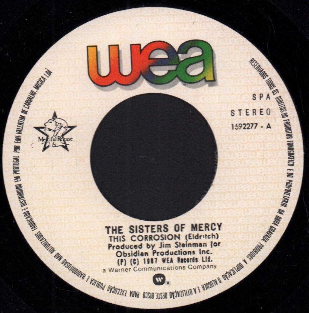 Sisters Of Mercy - This Corrosion - 7 Inch