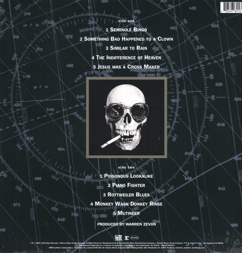 Warren Zevon - Mutineer (Rocktober 2025) - Lp