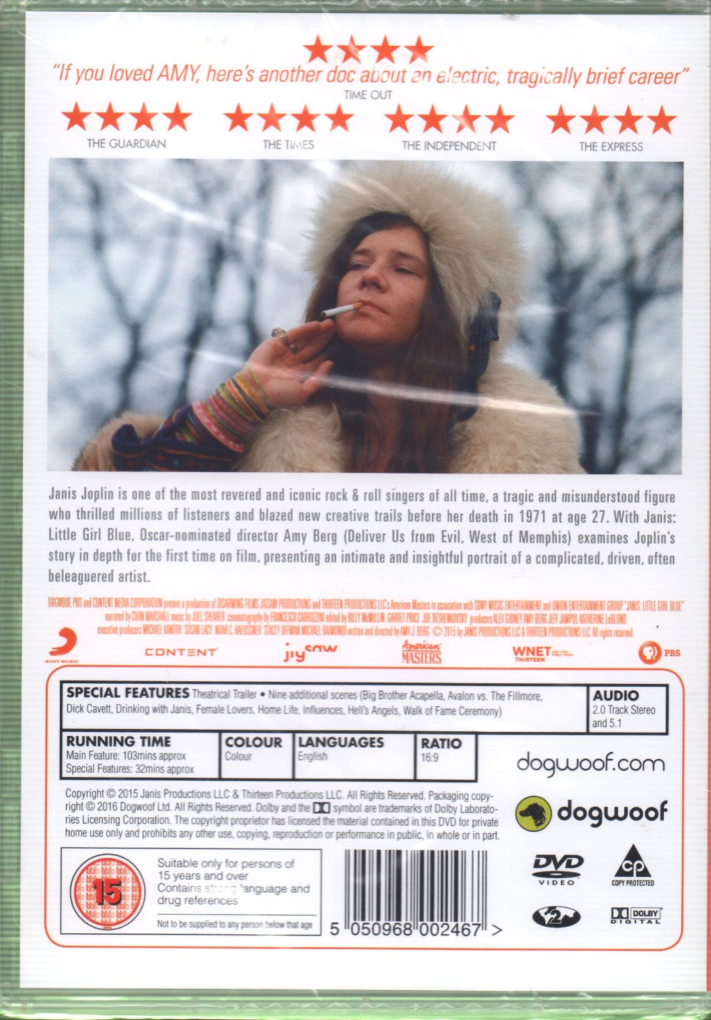 Janis Joplin - Little Girl Blue - Dvd