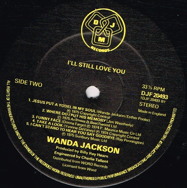 Wanda Jackson - I'll Still Love You - Lp