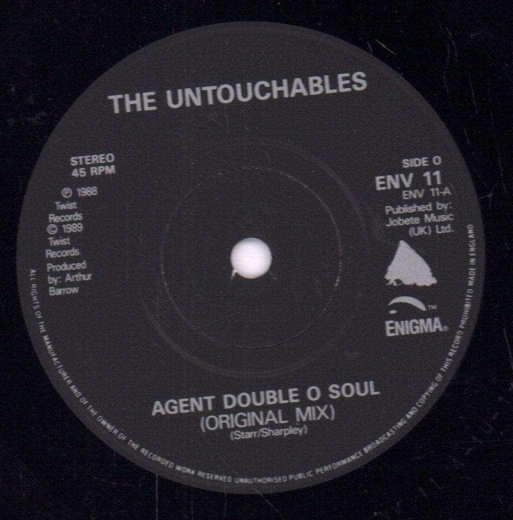 Untouchables (80'S Group) - Agent Double O Soul - 7 Inch